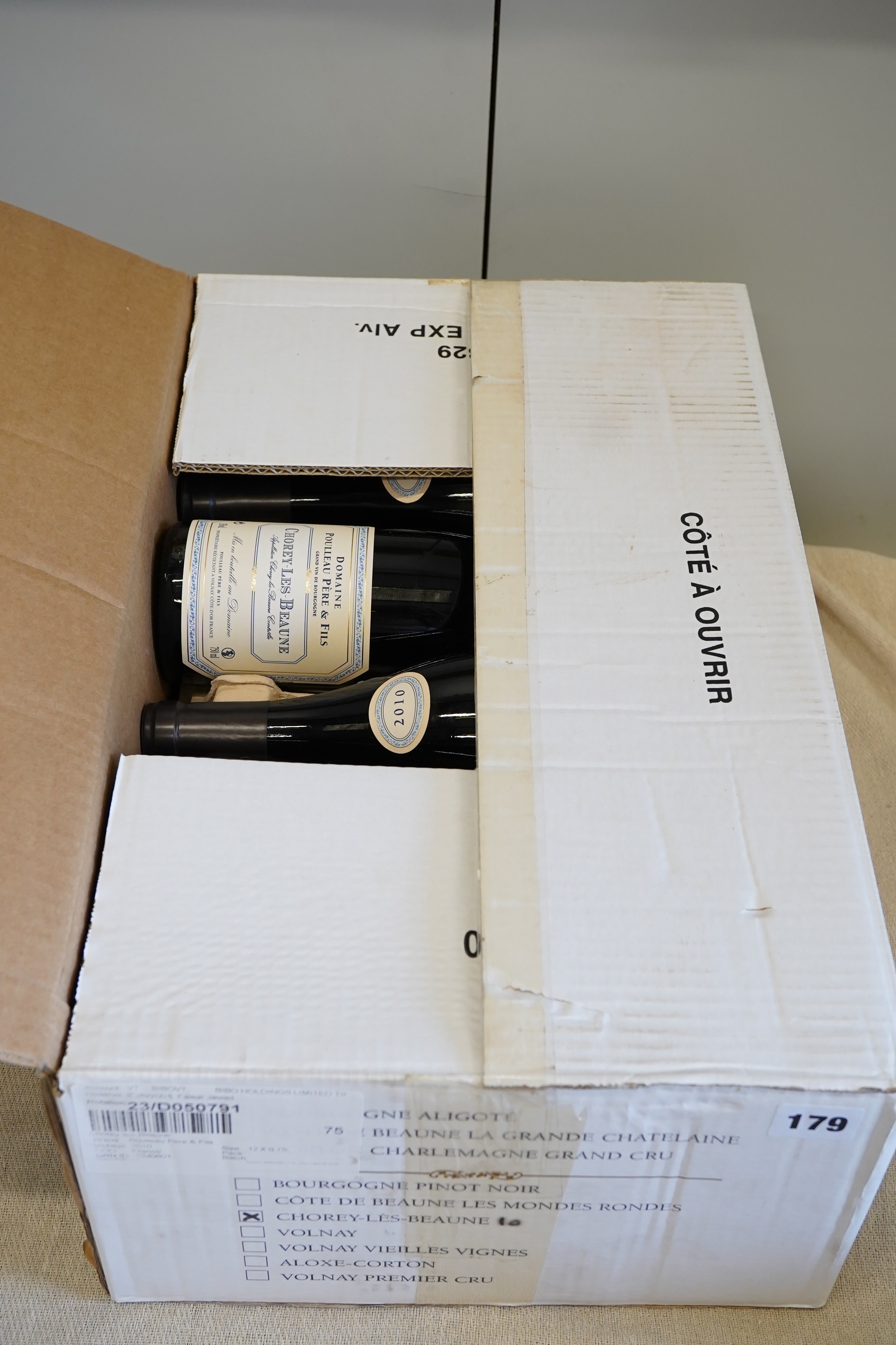 Domaine Poulleau Pere et Fils, Chorey-lès-Beaune, 2010